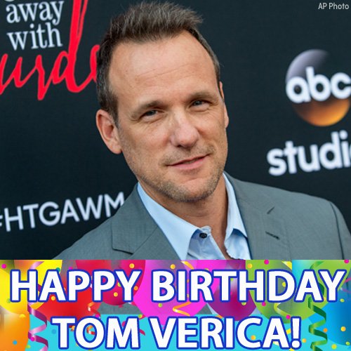 Happy birthday to Philly native and star, Tom Verica! Join us in wishing him a great day! 