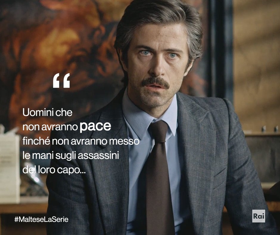 RaiUno's tweet photo. Da soli non si va da nessuna parte…vero Commissario?
#MalteseLaSerie @Malteselaserie 
#KimRossiStuart https://t.co/h8xVCesGmY