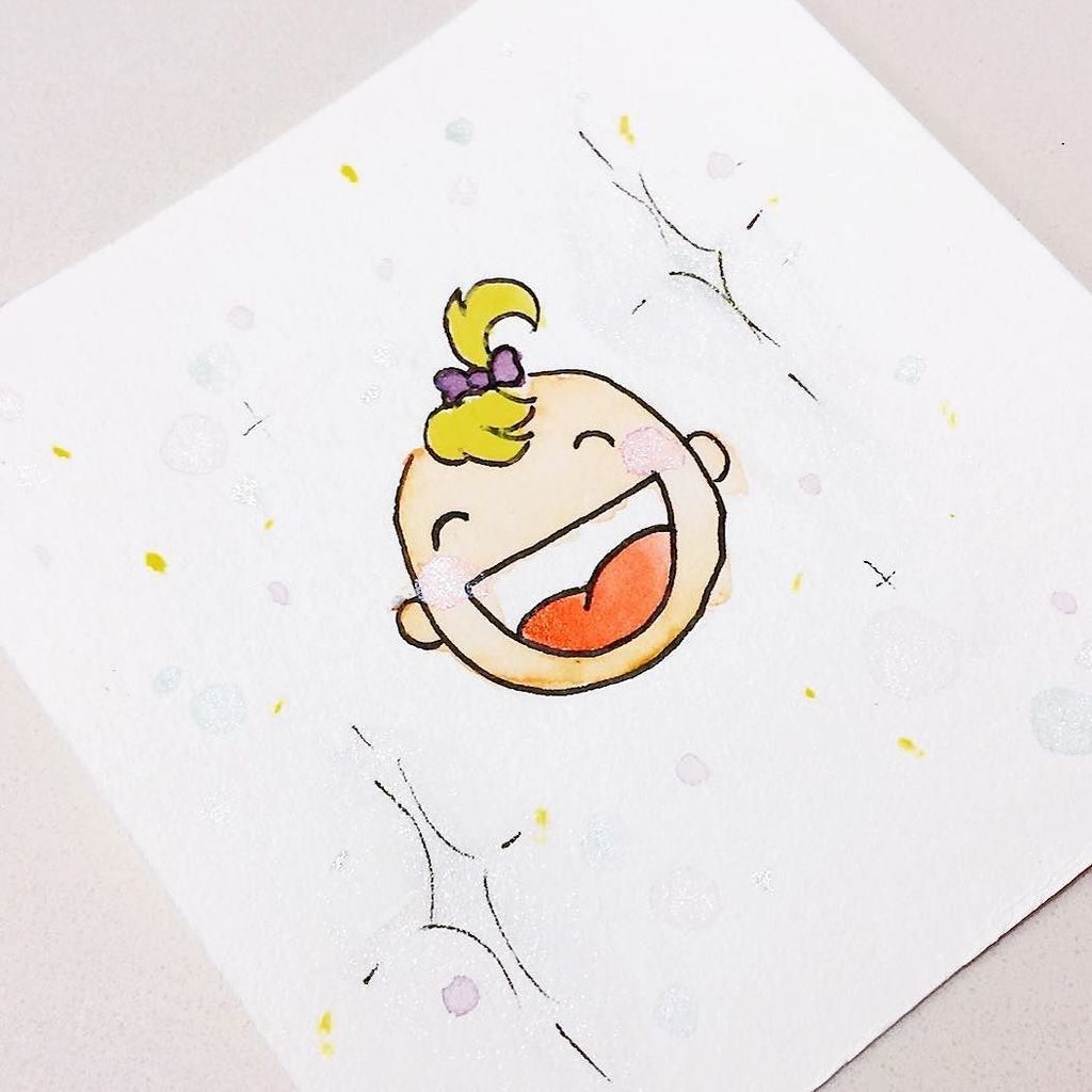 midnightdoodles's tweet photo. Baby shower card anyone? .
.
.
#midnightdoodles #sparkle #watercolor #illustration #ink #baby #card https://t.co/tqkdmCykV8 https://t.co/g7MZ1Mbx43