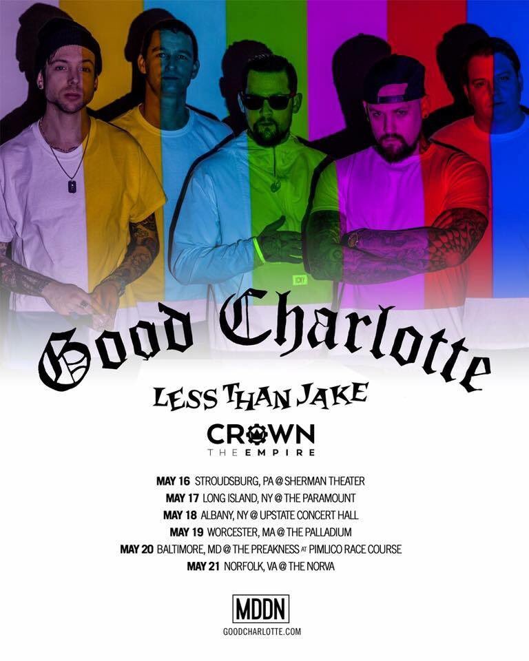 BrandonCTE's tweet photo. Stoked for this little run with @GoodCharlotte next week 🤘🏻 
Get your tickets now at https://t.co/1fRGlOK4iG https://t.co/rmzlBdWzjD