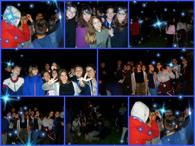 EscolaMariaWard's tweet photo. Ready for the night games...starry night...#mariaward #colònies2ESO https://t.co/TbMNBy6ZmG