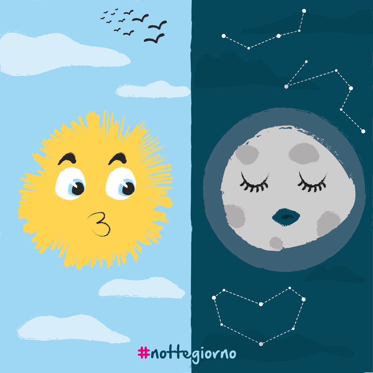 Insight_2017's tweet image. Il sole bacia i belli.
Credits: Carolina Monaco
#oppostati #giornonotte