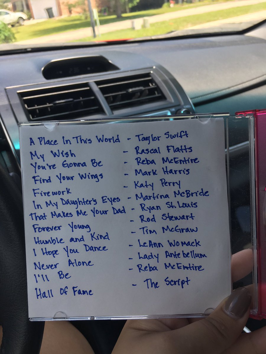 taysrsly's tweet photo. my parents made me a CD for graduation https://t.co/nth6nktuex