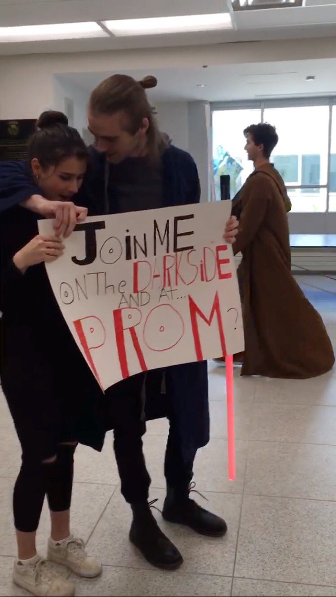 DVSS Promposal tweet media