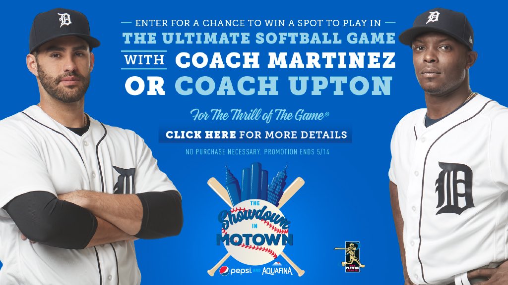 You have no chance @JUST_UP against Team @Pepsi! Coach @JDMartinez14 > Coach @JUST_UP #ShowdownInMotown channel955.iheart.com #ad