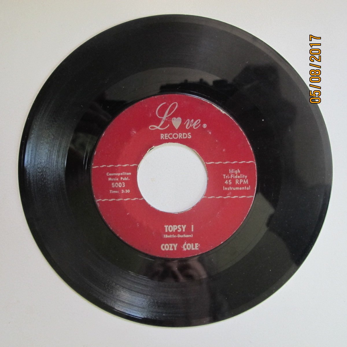 recordonthewaIl's tweet photo. 1958 #Love Records #CozyCole #TopsyI / #TopsyII 11.11 on Amazon https://t.co/dG7HCwqbU1 #vintage #vinyl #1950s #jazz #drums https://t.co/HumVf9NGxX
