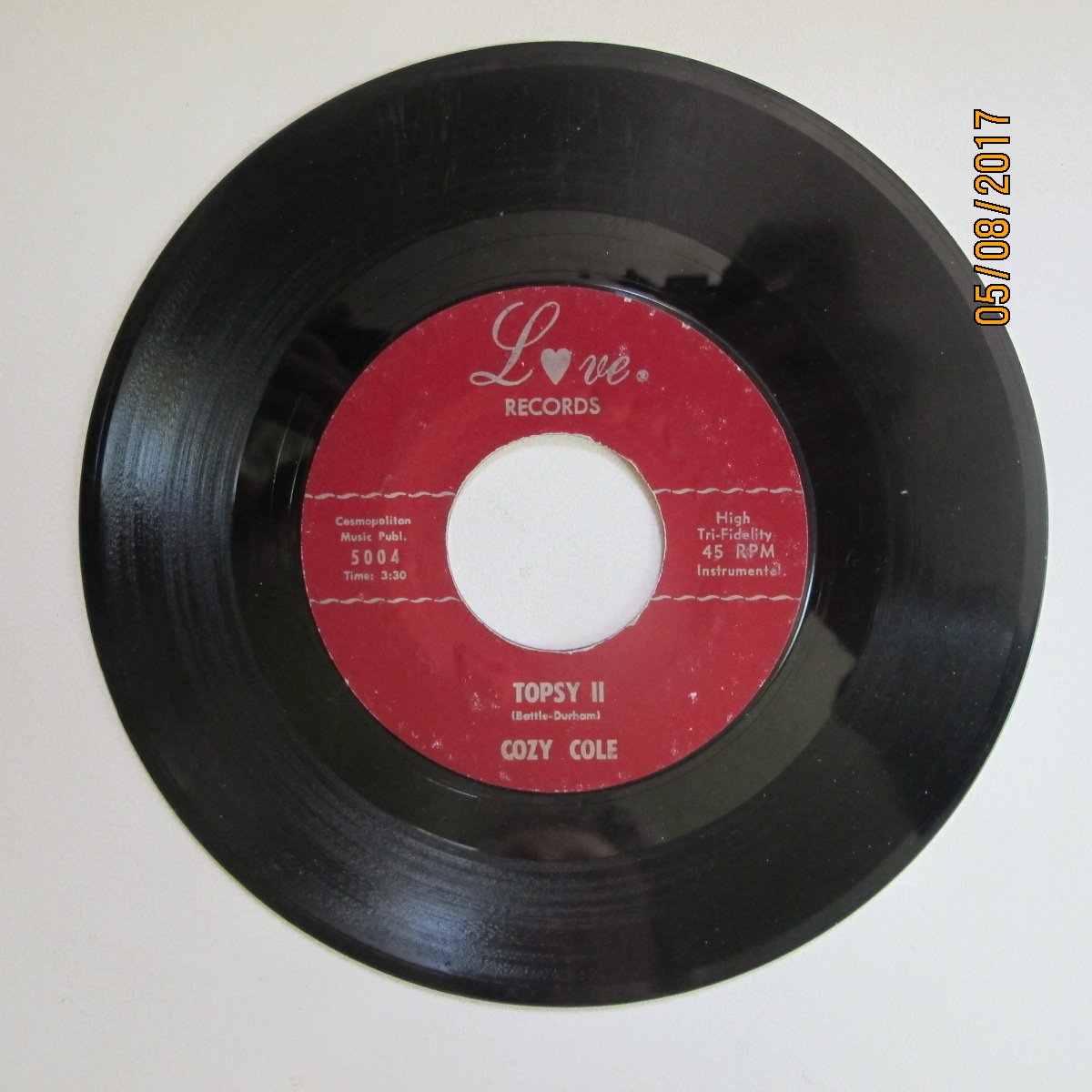 recordonthewaIl's tweet photo. 1958 #Love Records #CozyCole #TopsyI / #TopsyII 11.11 on Amazon https://t.co/dG7HCwqbU1 #vintage #vinyl #1950s #jazz #drums https://t.co/HumVf9NGxX