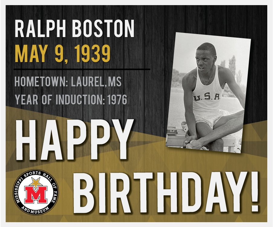 Happy Birthday, Ralph Boston!

Learn more:  