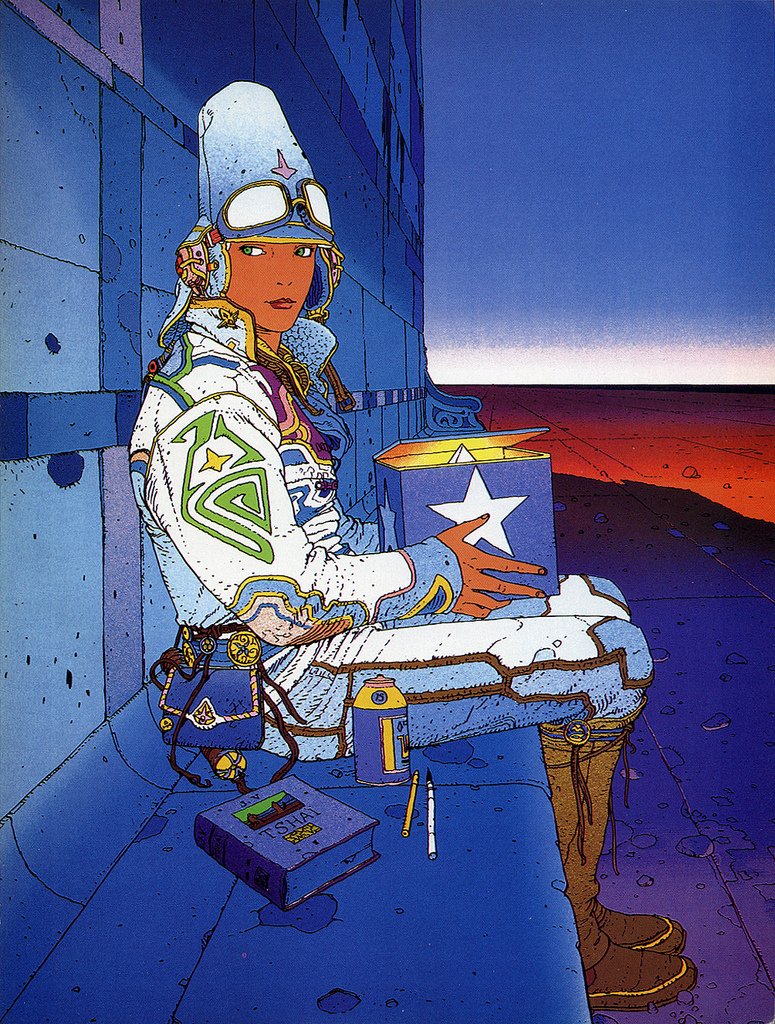 neildmonte's tweet photo. Happy Birthday Moebius, RIP. #Moebius #artist #JeanGirardMoebius #inspirational #scifi #Dune #futuristic #art https://t.co/KvHgR98iin