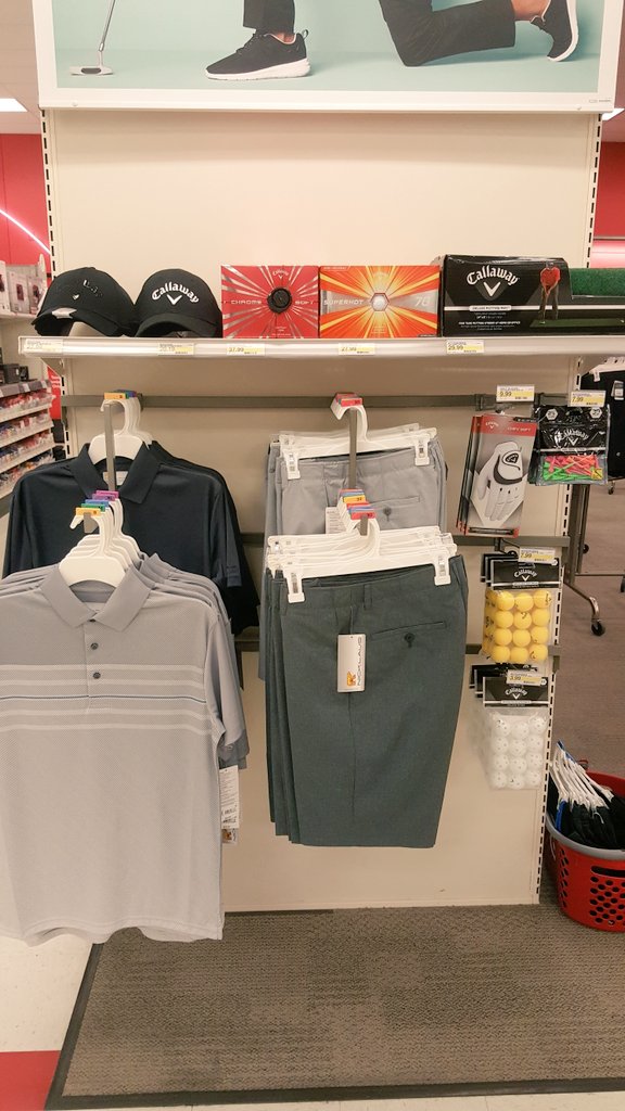jinkins_nicole's tweet photo. I hear when it's nice out, you golf! Right @JessPontious ???? Men's C9 is ready for you golfers! @AlexElgersma @targetleah @tabitha_weber https://t.co/oJMOIL9laF