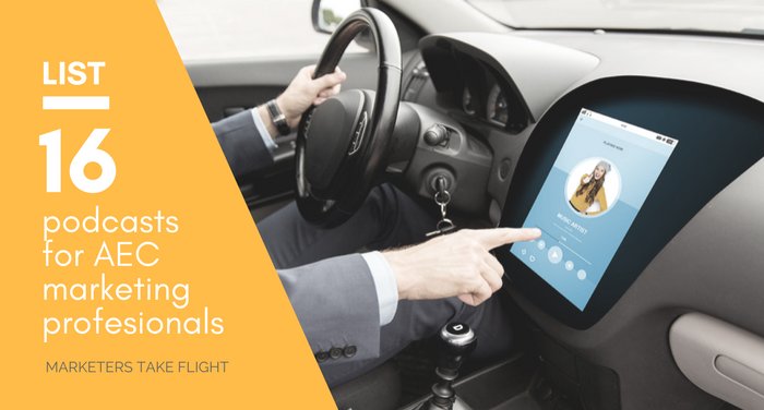 SMPSFortWorth's tweet photo. 16 Podcasts for AEC Marketing Professionals https://t.co/OSBBEsz61M | #MotivationalMonday via @LindsayDiven #MarketersTakeFlight https://t.co/tbYQLg2JdL