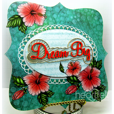HCemmalou's tweet photo. A great #inspirational project! Dream big! #heartfeltcreations https://t.co/x3hI3Vq9mU
