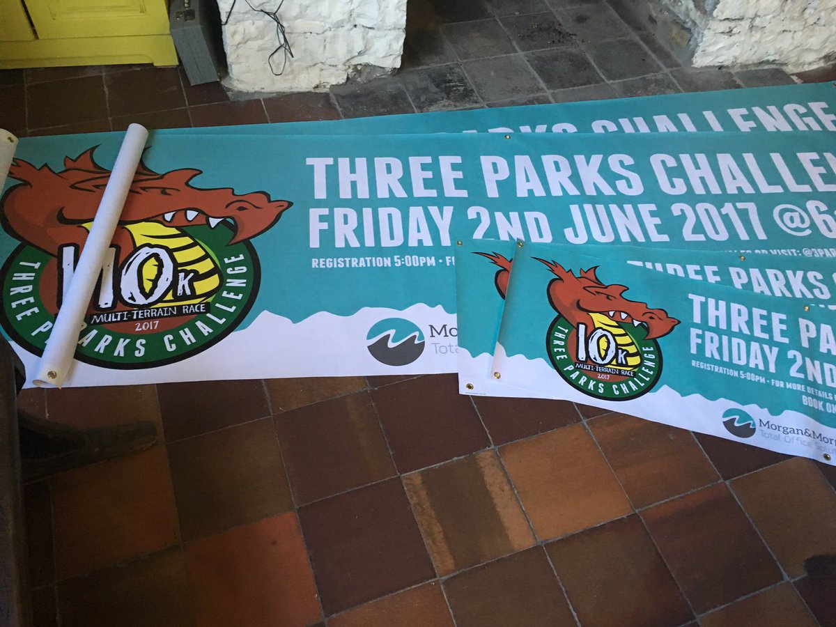Banners going out tomorrow!