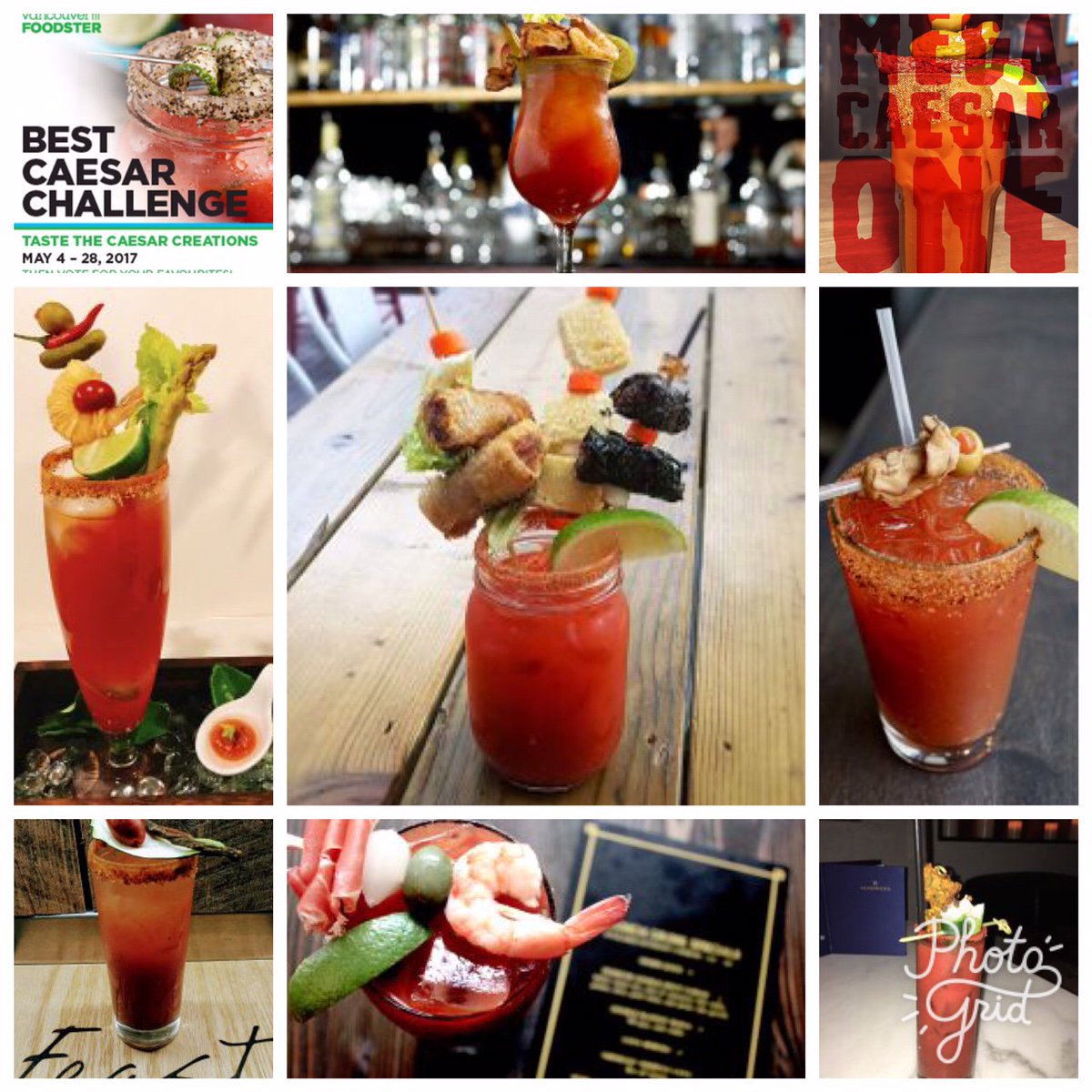 vanfoodster's tweet photo. Try the Caesar creations in the Vancouver #CaesarChallengeYVR  https://t.co/jxGlppBch2 now thru May 28. VOTE for your favourites! https://t.co/C2FzU3QiTu