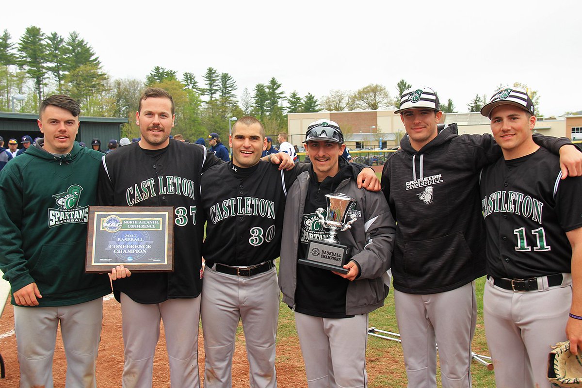 CastletonSports's tweet image. Sights from @CastletonBSB&apos;s 4th straight @nacathletics Championship celebration today! The Spartans are going back to the NCAA Tournament!