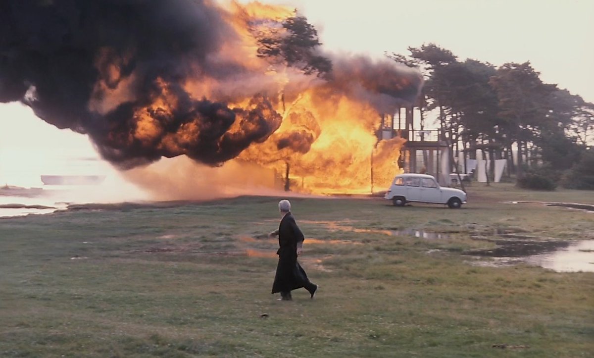 MovieKessler's tweet photo. Sacrifice (1986)  dir. Andrei Tarkovsky
Blade Runner 2049 (2017)  dir. Denis Villeneuve https://t.co/5tJojj0Kl4