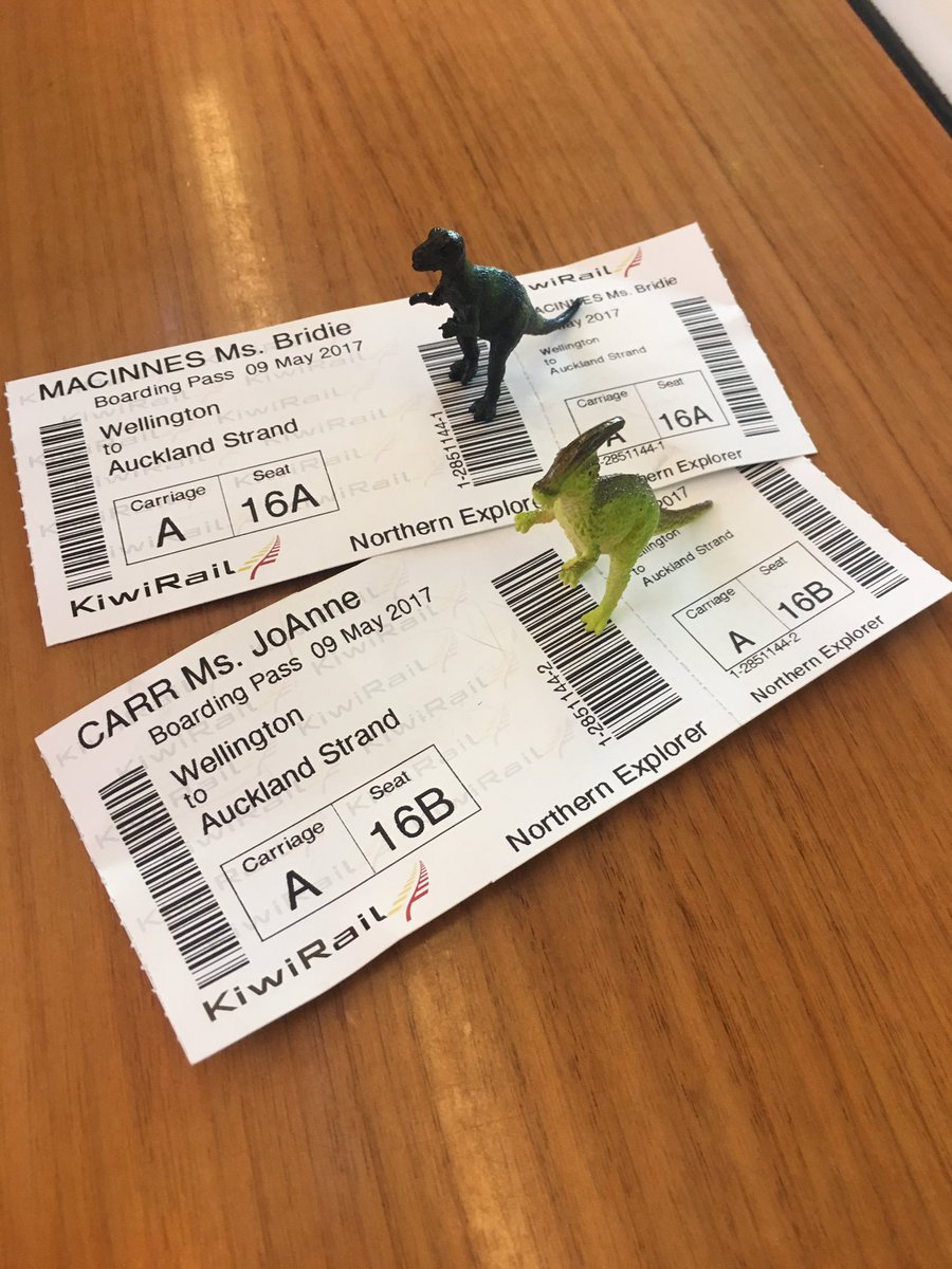 Quick dash up north on @KiwiRailScenic for our Akld leg of #OneForTheRoad! (The #KiwiRail crew waved us off at the platform - best.) 👋😄