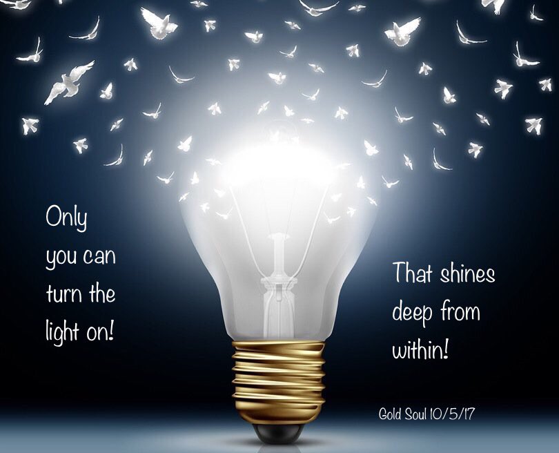 Are you ready to flick the switch!
#goldsoul