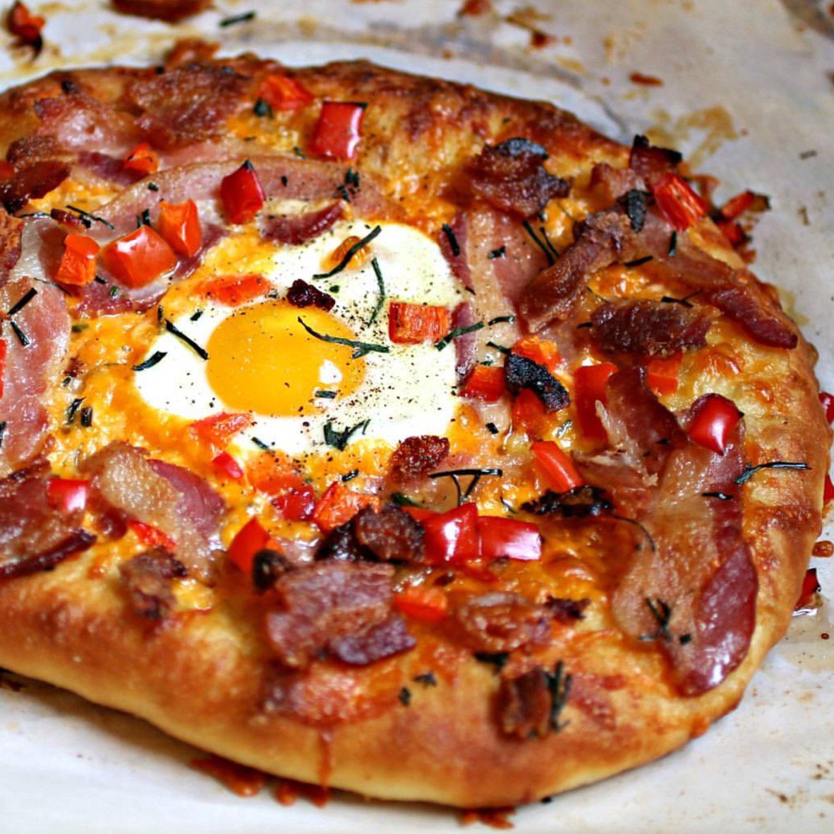 presidentcheese's tweet photo. Pizza for breakfast = major #brunch goals.🍕 We're already drooling, @hungrycouplenyc. #LifeWellPaired #eats #pizza https://t.co/XMSEUGwkw9