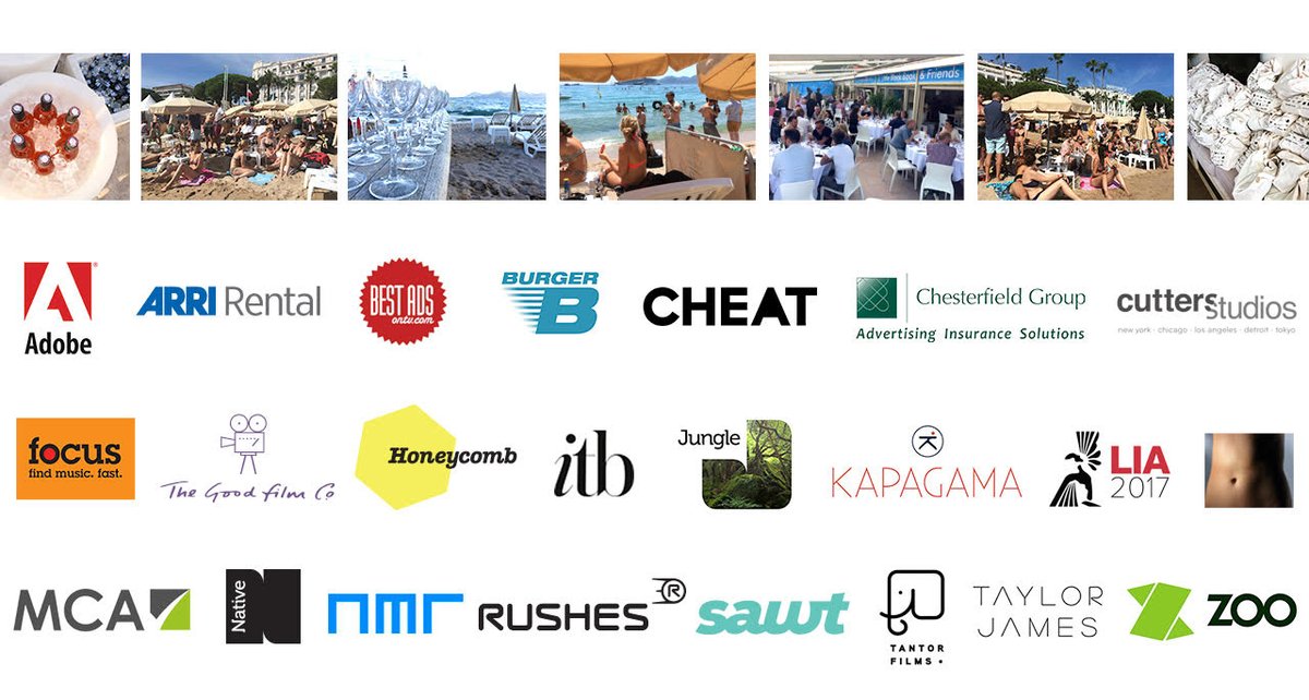 MADAMFilms's tweet image. We've got ourselves some Riviera beachside action going on! #CannesLions