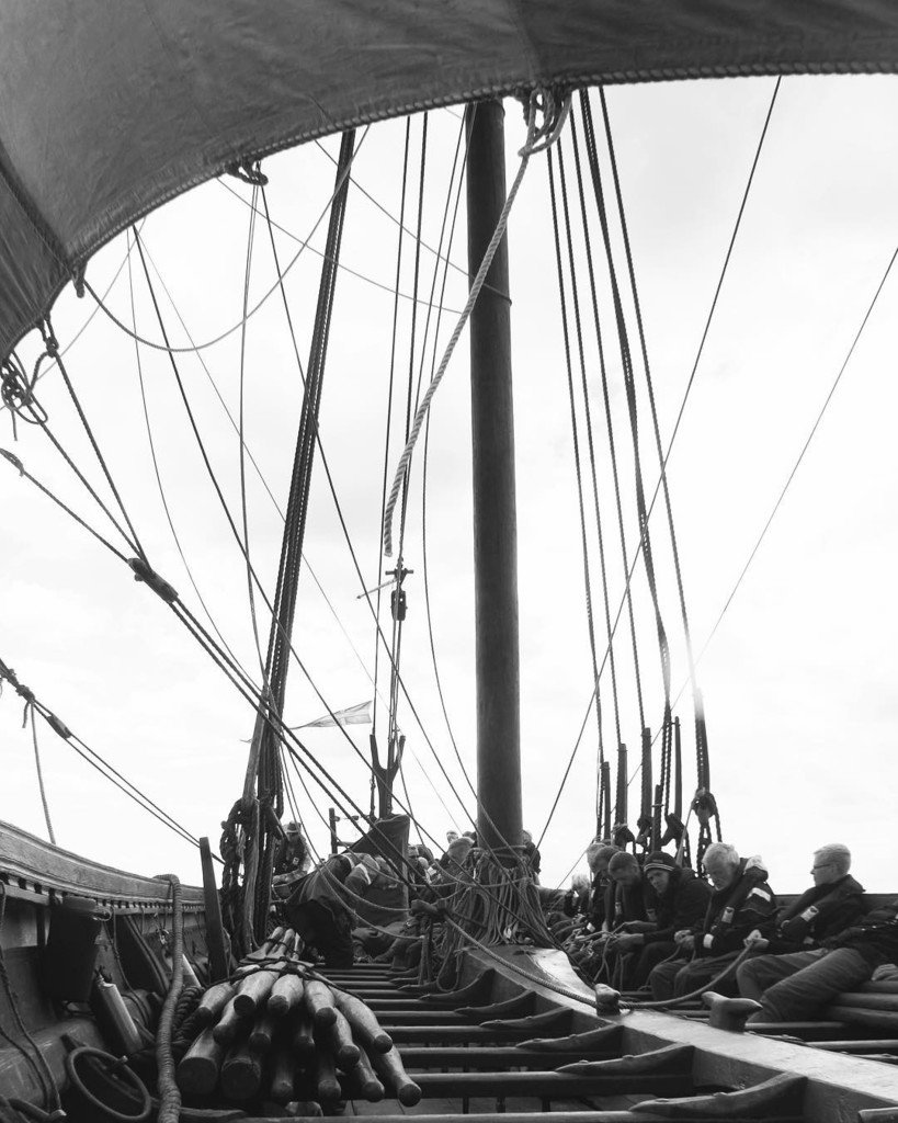 h3palpha's tweet photo. #Memories of #Black&White #Havhingsten of #Glendalough Seastallion #Vikingship #Roskilde #Denmark #Skuldelev #hist… https://t.co/Iwho8HF49a https://t.co/n9tz1j88JP