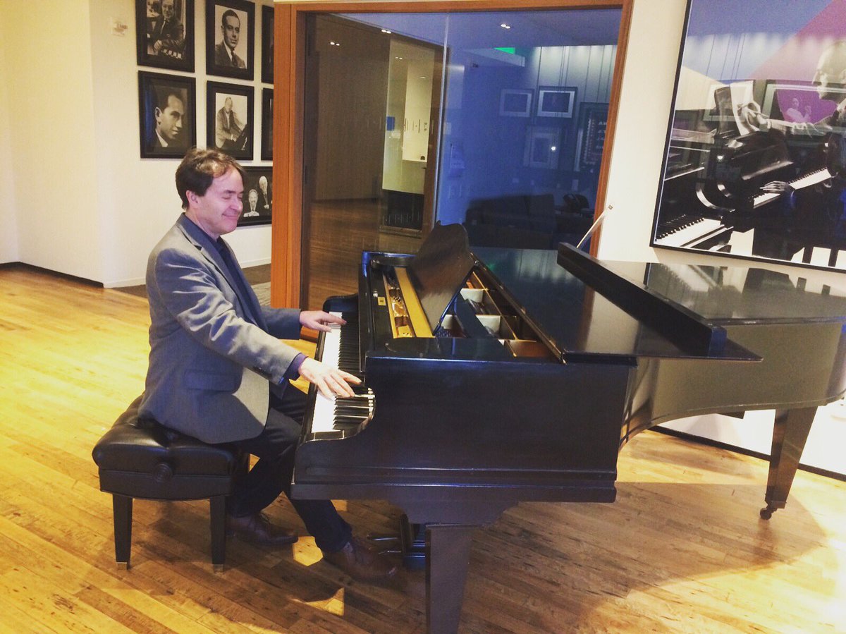 Our good friend Chris Hanson tickling the <a href="/WarnerChappell/">Warner Chappell Music</a> piano keys at @thePMAmusic event at our #NYC <a href="/warnermusic/">Warner Music Group</a> offices! #MidcoastMusic