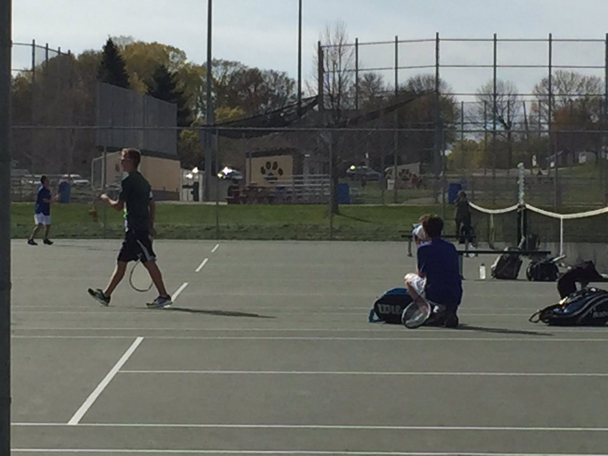Come on out to Pioneer to watch some <a href="/ShwaubyTennis/">Ashwaubenon Tennis</a> #jaguarproud