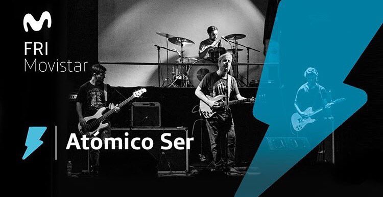 AtomicoSer's tweet photo. Estámos en la plataforma de #movistarFRImusic, bajáte la App 📲 y escuchá nuestro Ep #EntreSilencios 🤘🏻
#atomicoser @movistararg #frimusic https://t.co/1GtKbxYT44