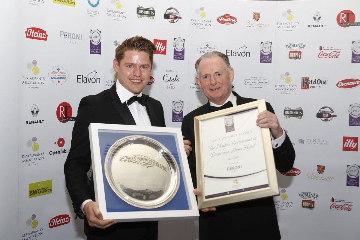 From #Adare in #Limerick, our winner is The Maigue Restaurant at Dunraven Arms Hotel <a href="/dunravenarms/">The Dunraven</a> <a href="/PeroniIreland/">Peroni Ireland</a> #FoodOscars