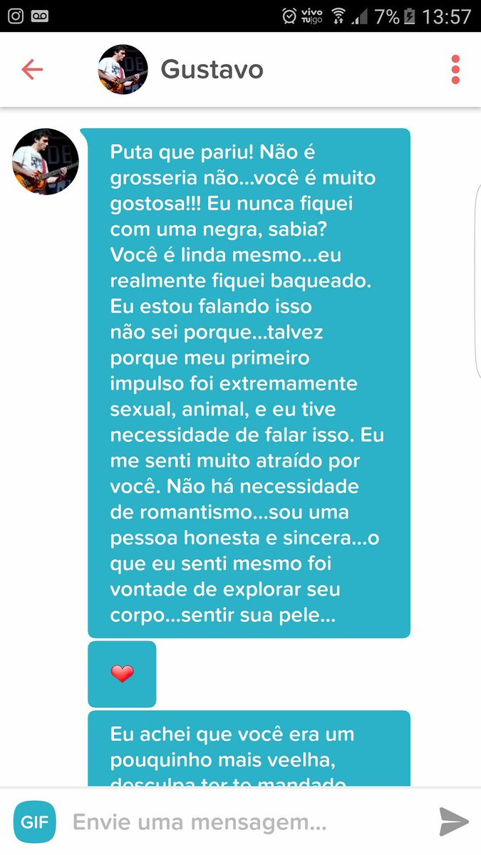 Gabi Oliveira Nunca Fiquei C Uma Negra N Ha Necessidade De Romantismo Meu Impulso Foi Extremamente Animal E Tem Gente Q N Acredita Qnd Nos Falamos T Co L8aebinqe0