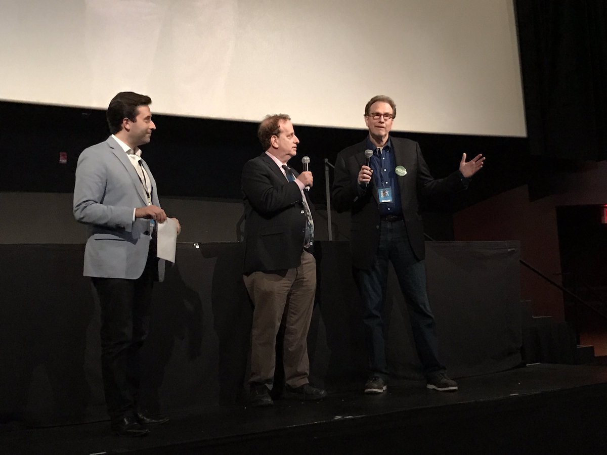 TJFFtweets's tweet photo. Producers/writers of shtick comedy @Thepicklerecipe Sheldon Cohn and Gary Wolfson are with us all the way from Detroit for the film Premiere https://t.co/2mXgWRBLe2