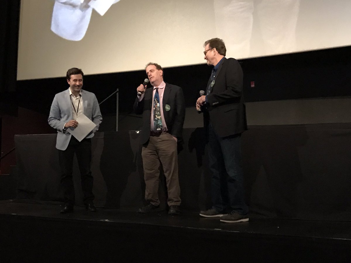 TJFFtweets's tweet photo. Producers/writers of shtick comedy @Thepicklerecipe Sheldon Cohn and Gary Wolfson are with us all the way from Detroit for the film Premiere https://t.co/2mXgWRBLe2