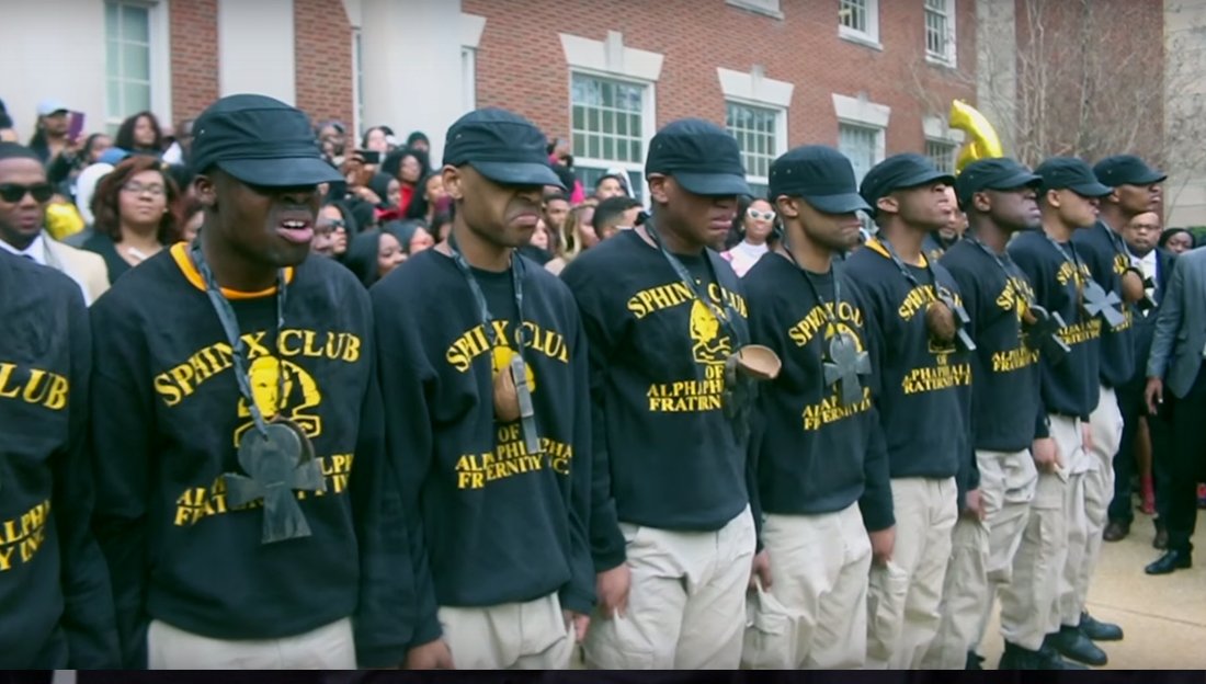 watchtheyard's tweet image. ICE COLD! The Brothers of Alpha Phi Alpha at #HowardU Can Recite Info For Days bit.ly/2pZxDoc