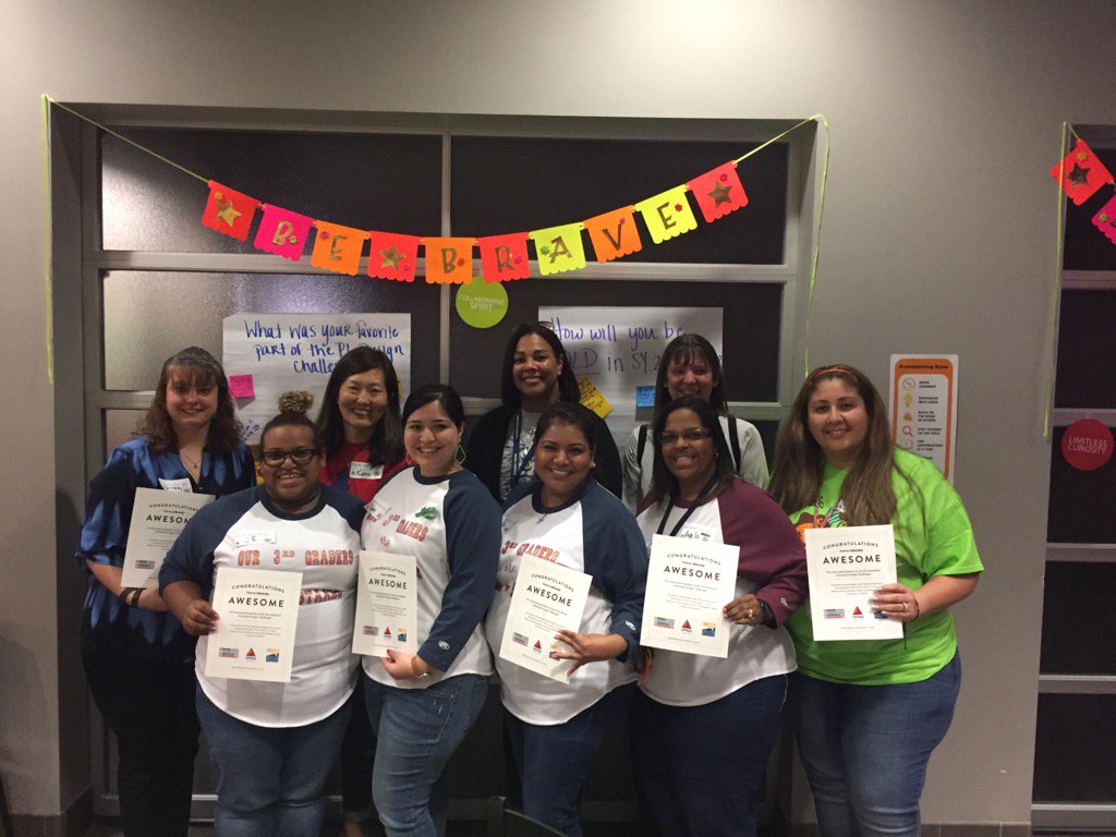 SkylerRossacci's tweet photo. The @WestwoodSBISD team at the PL Design Challenge Celebration!!!!!! https://t.co/cTmDoLpUVB