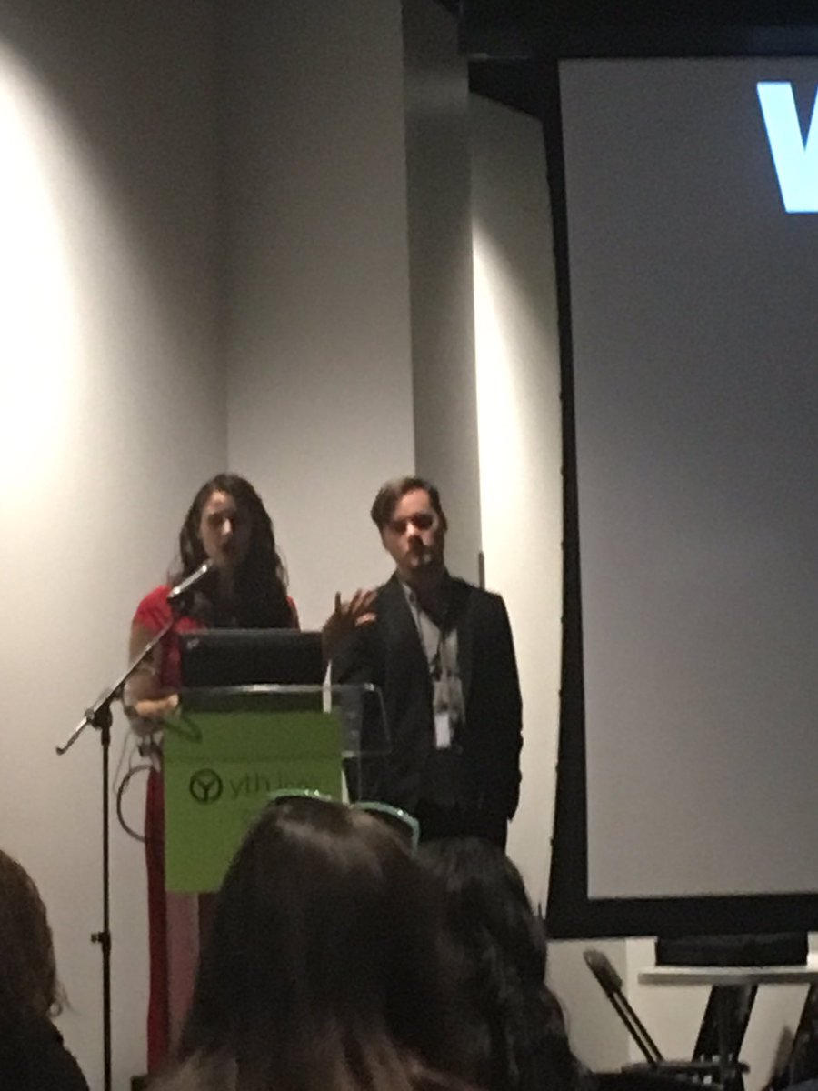 YTHorg's tweet photo. Our own @CaraSilvaC and @jameselykens are presenting our #PrEPTECH program! #YTHLive https://t.co/STQWggPI3t