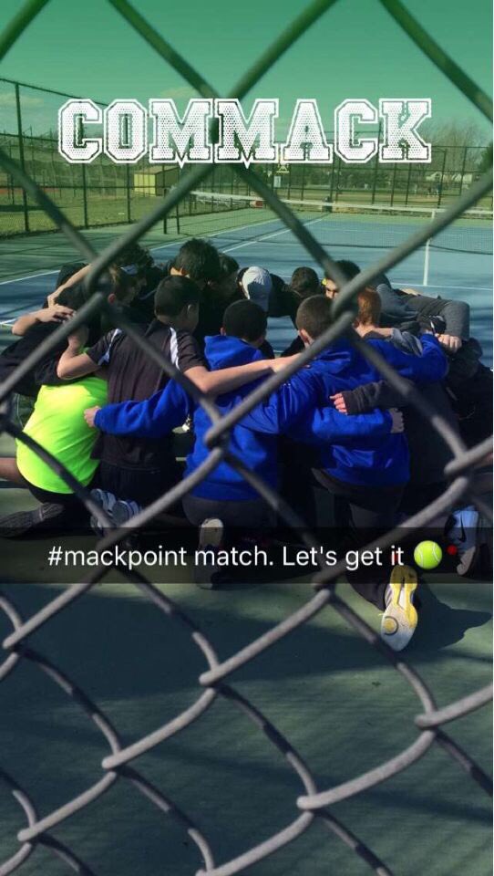 CommackSC's tweet photo. Come support Boys Varsity Tennis at their senior match tomorrow at CHS! #mackpics #mackpoint 🎾 https://t.co/VS6xDRbm0j