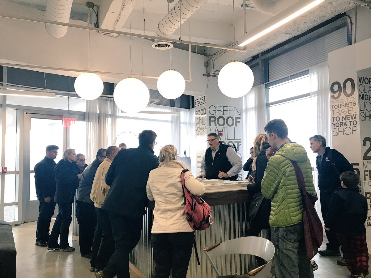 Our CEO, Rich Marin, leading a #behindthescenes tour of the wheel as part of @NYCxDESIGN 2017 #onebigwheel #statenisland