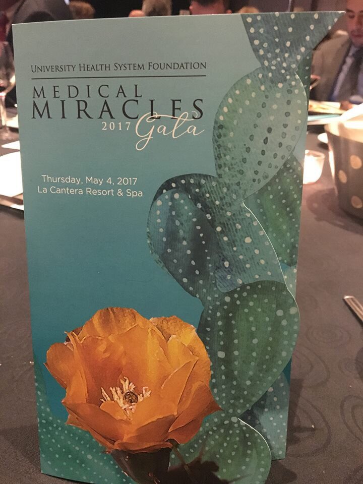 MV team had a great time attending the Medical Miracles Gala hosted by our client University Health System at La Cantera Resort &amp; Spa.