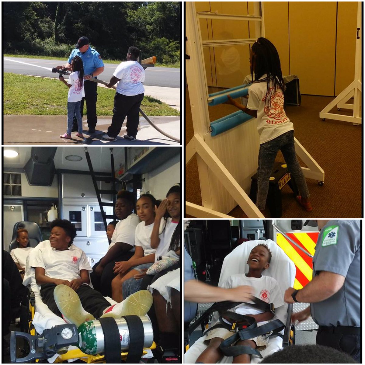 Main's 5th graders learned a lot on their fire safety field trip today!  <a href="/RCSWolvesPLN/">RCS Wolves PLN</a> #TeachRCS