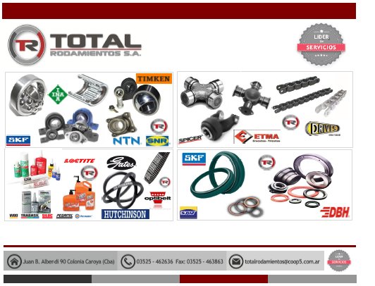 Total Rodamientos SA (@totalrodamien) on Twitter photo 