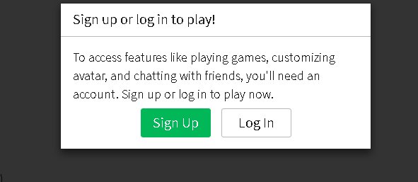 Roblox Sign Up As Guest Just Get Robux - roblox sign up as guest