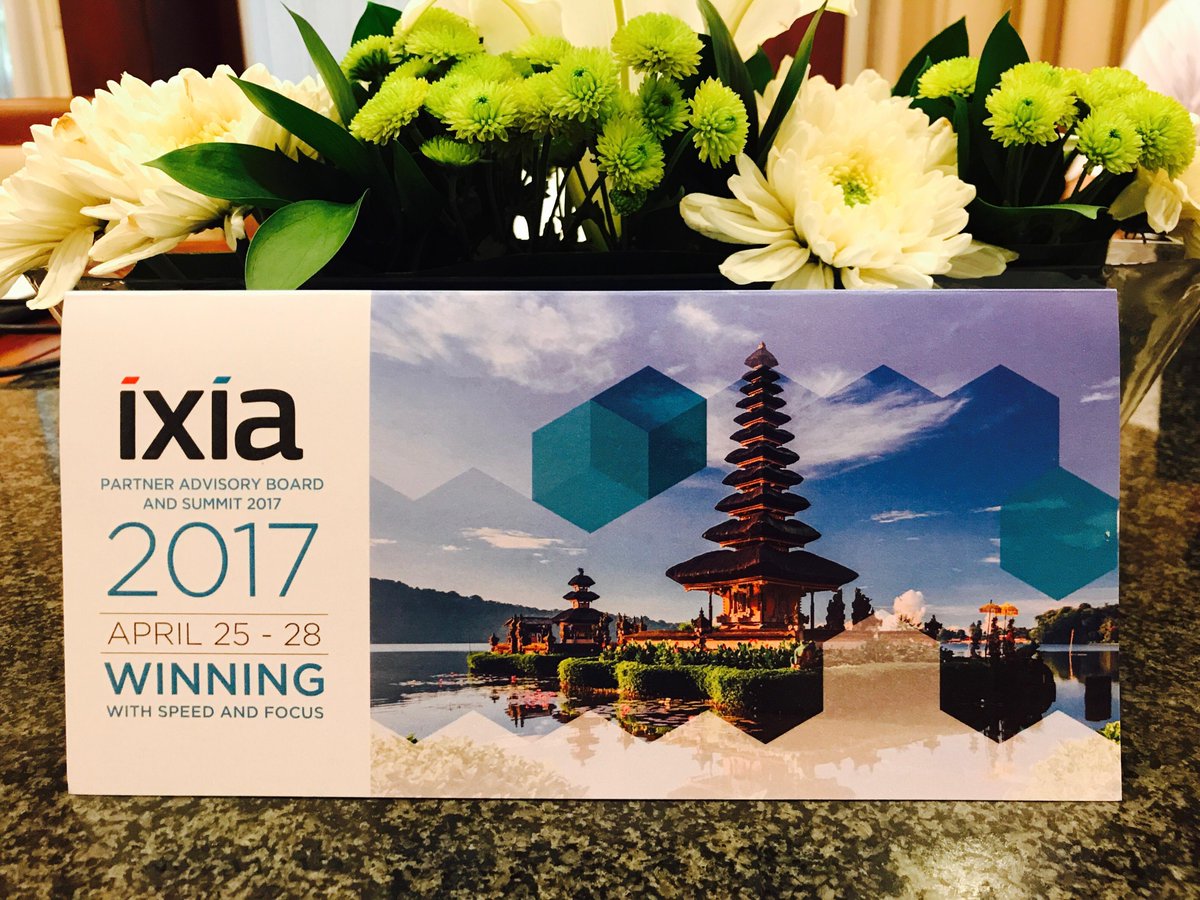 KeysightNAS's tweet photo. #Ixiacom thanks our partners in APAC for attending our #APACPartnerSummit https://t.co/9VHHeuchy7