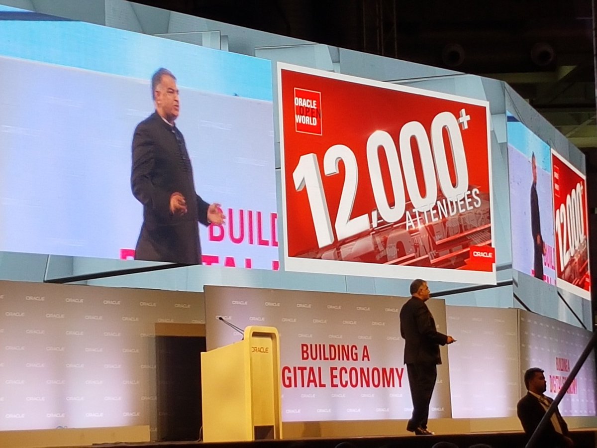 RvEspelo's tweet photo. #OracleOpenWorldIndia has kicked off! New Delhi all packed with our customers discussing  #digitaltransformation and #datadrivenenterprise! https://t.co/xfAhG4Z8Zp