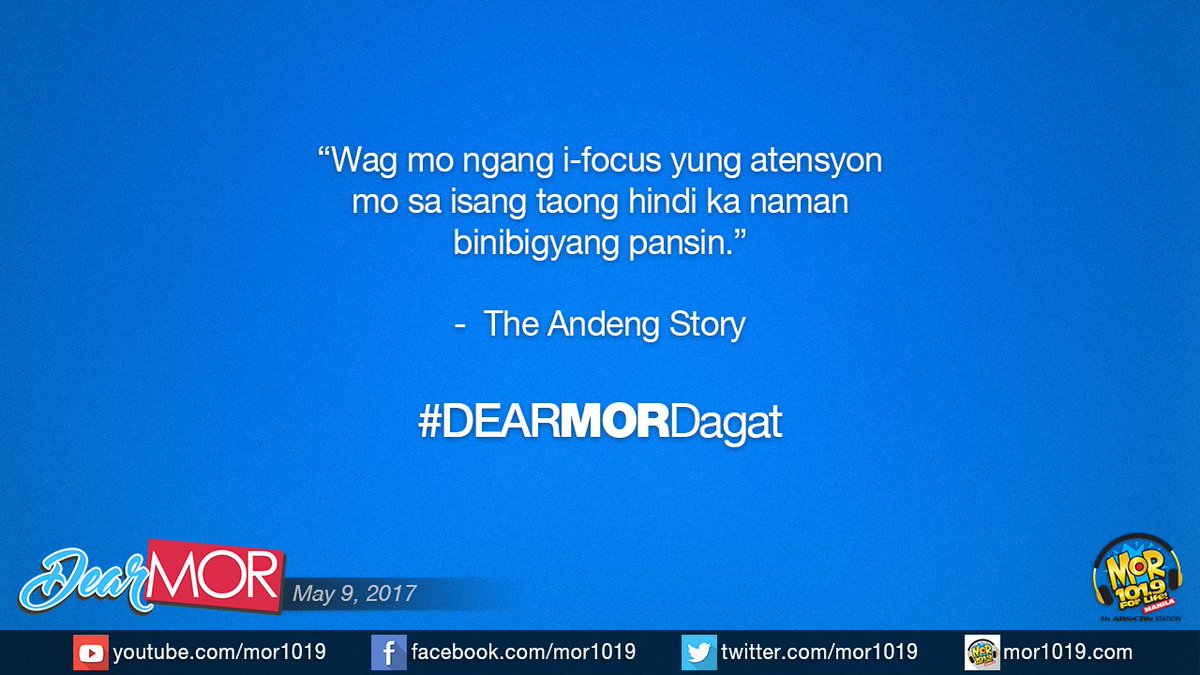#DearMORDagat
@mor1019chacha @mor1019yumi @mor1019charlz <a href="/mor1019chipaps/">ChiPaps</a> @mor1019MrRight @mor1019bea @mor1019digong <a href="/mor1019jhaiho/">DJ Jhaiho</a>