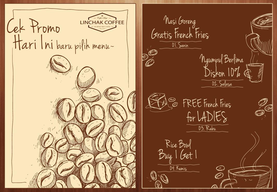 Cek promo Linchak Coffee hari ini yuuk...