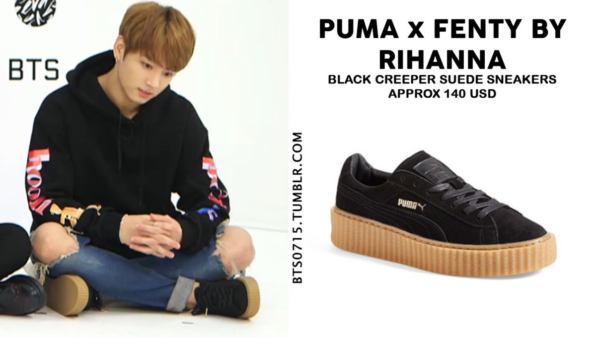 puma creepers bts