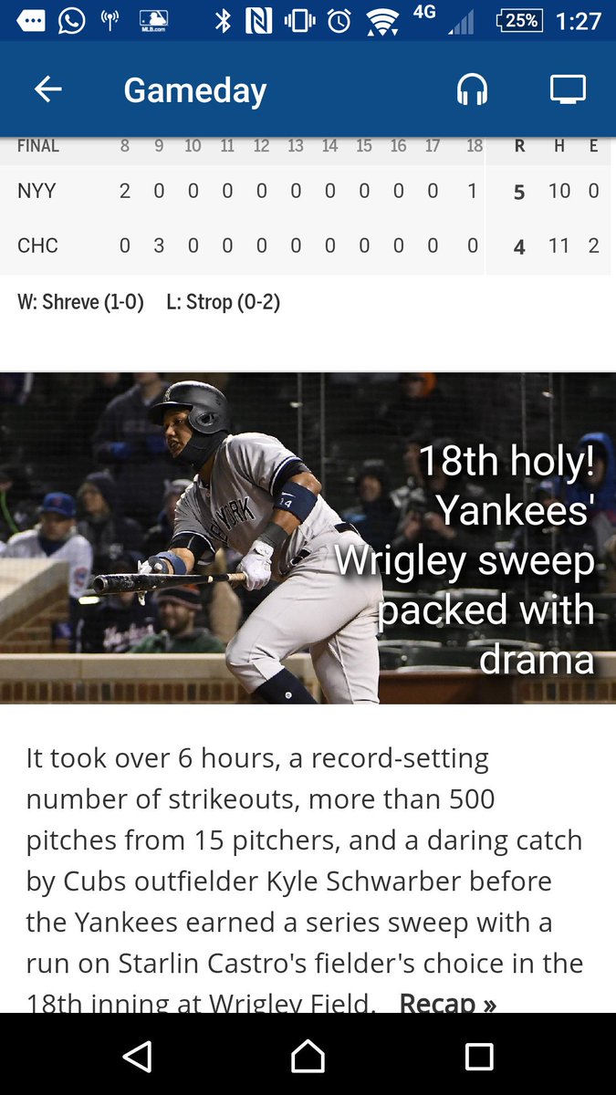 vamontenegro's tweet photo. Dis is what we r: "epic", we do "epic"   yes we r @Yankees #lovefrombrazil #wearedestroying #number1 @MLB @Yankees_Beisbol @SPORTalkYankees https://t.co/4qBu2z9aQJ
