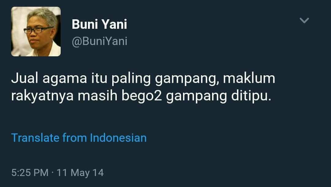 Sidang Buni Yani Digelar Di Bandung, Pertimbangkan Keamanan