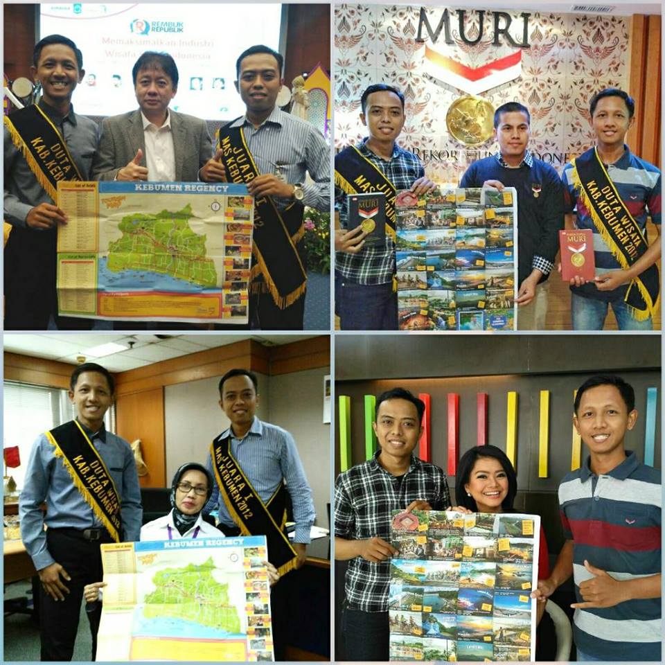 Peta Wisata Kebumen mampir ke Kemenpar, MURI, dan Kompas
 
 #kebumenmemotret
 #bukukebumen