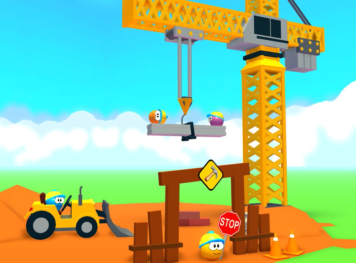 Holidaypwner On Twitter Construction Meeps At Work Meepcity